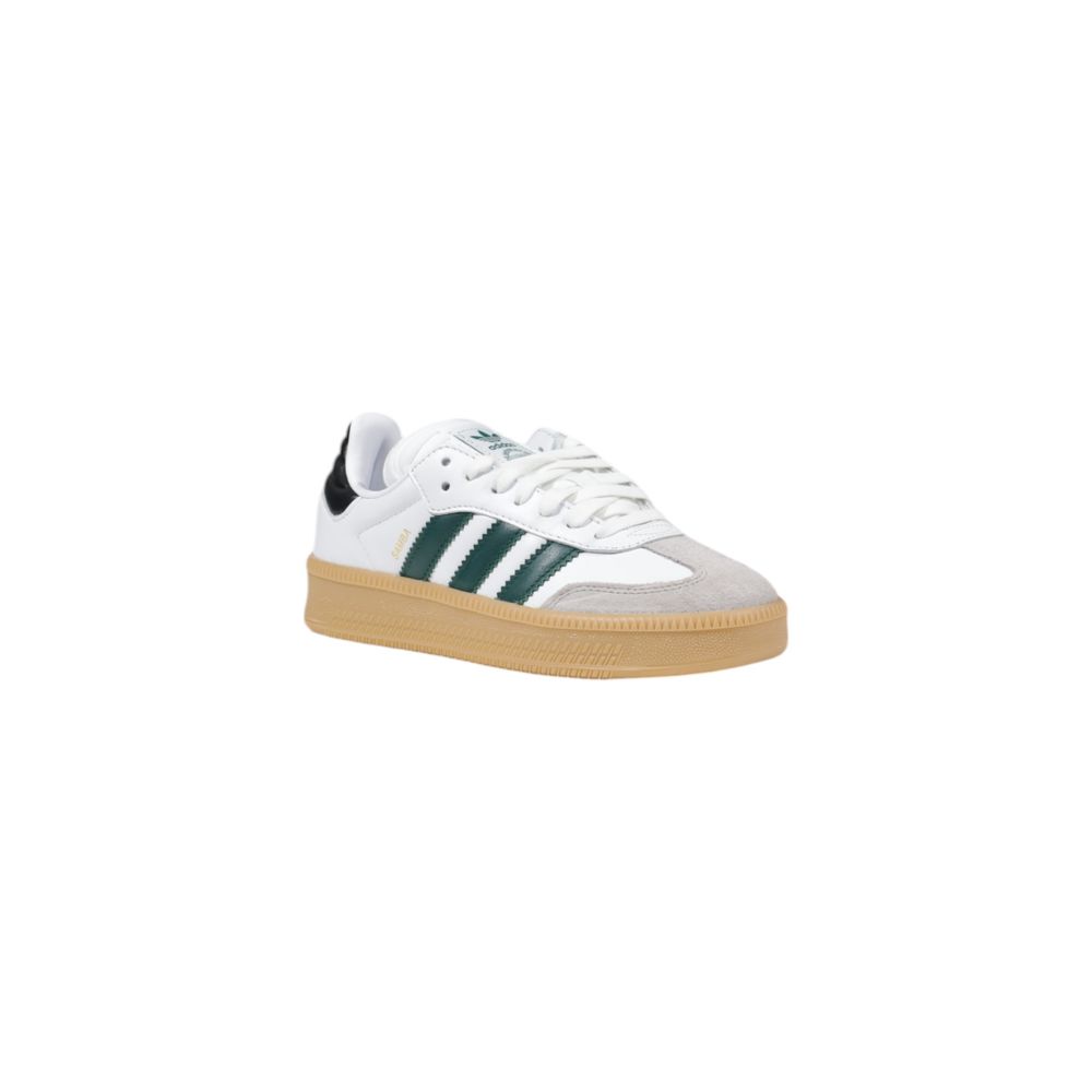 Adidas White Leather Sneaker Adidas Light Gray