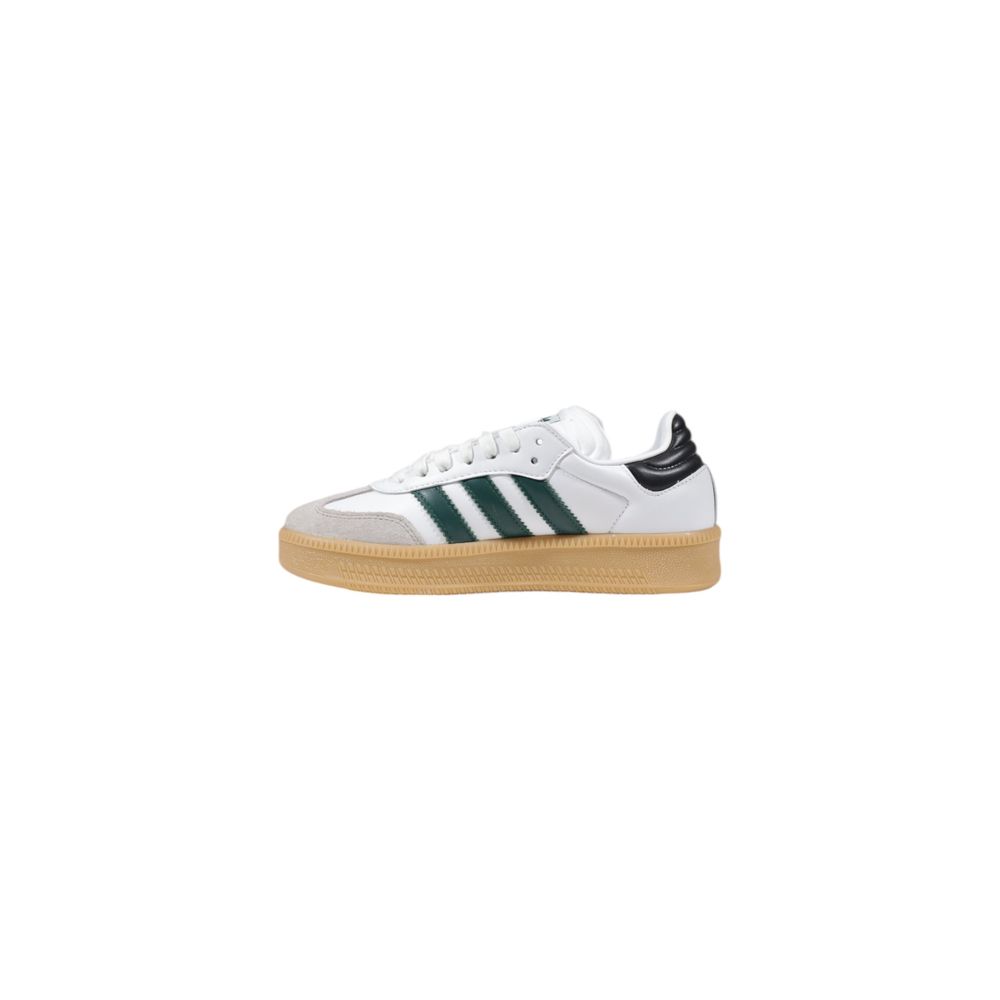 Adidas White Leather Sneaker Adidas Light Gray