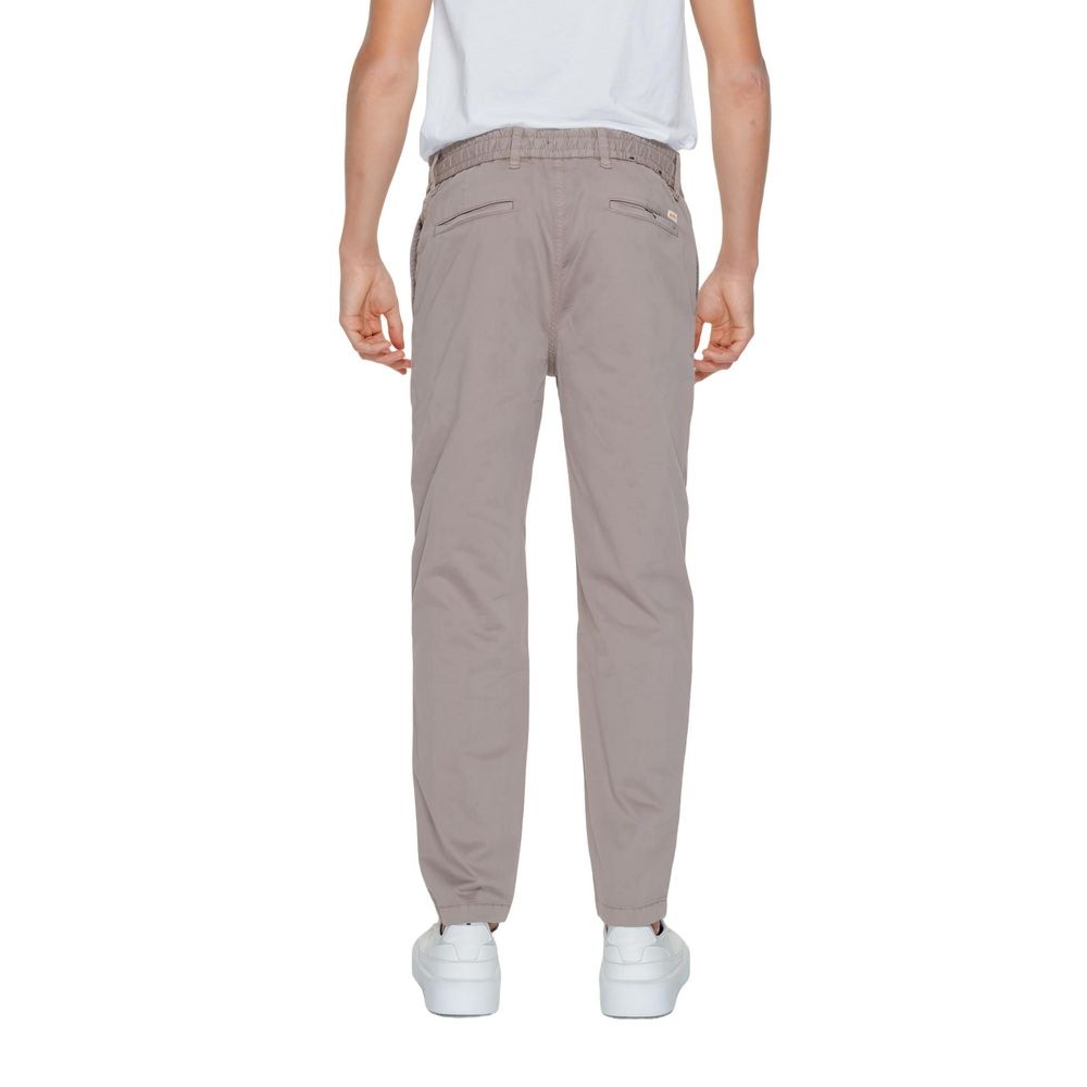 Hugo Boss Brown Cotton Jeans & Pant Hugo Boss Rosy Brown