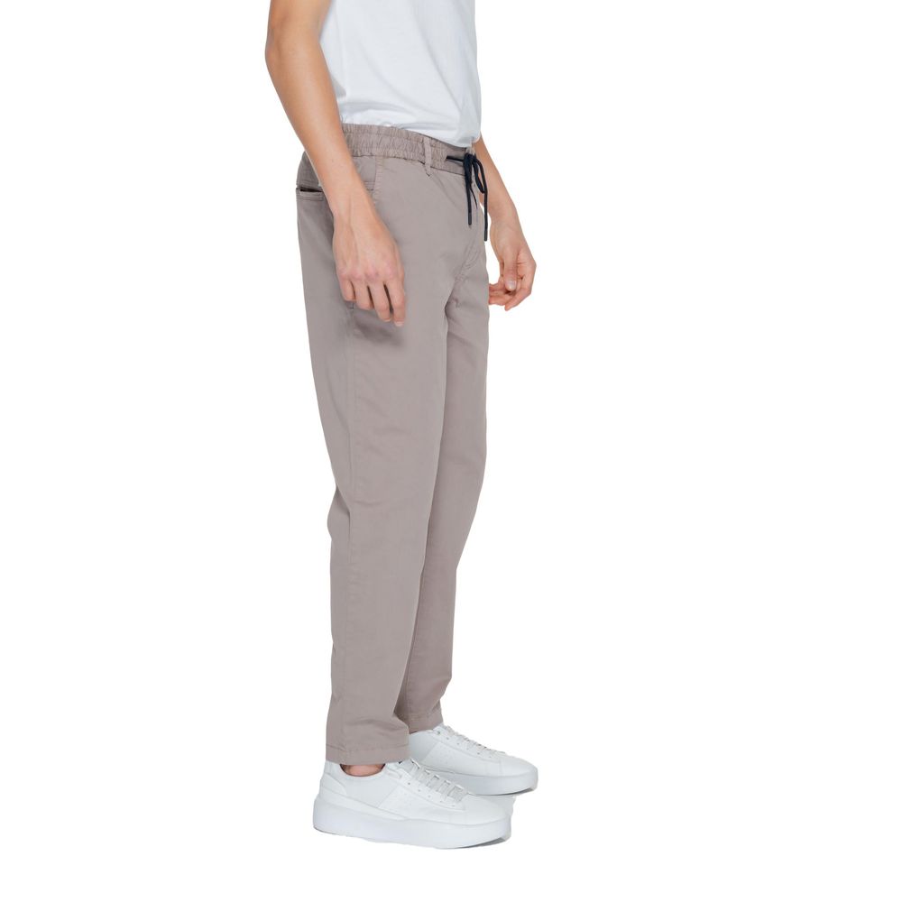 Hugo Boss Brown Cotton Jeans & Pant Hugo Boss Rosy Brown