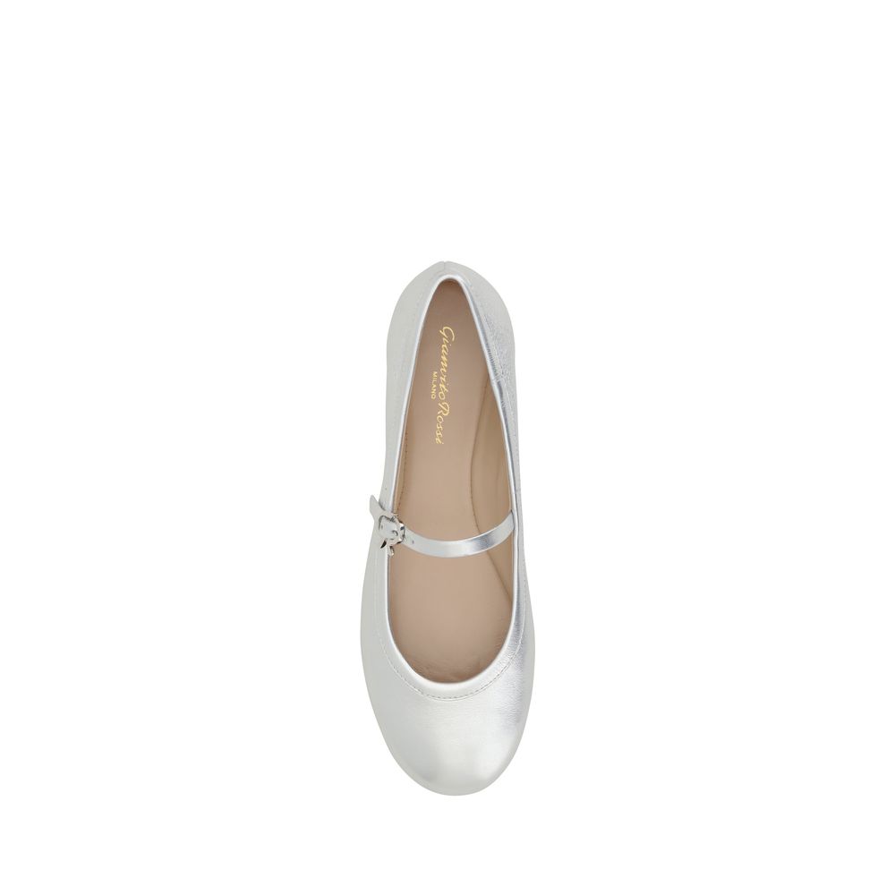 Gianvito Rossi Carla Ballerinas Gianvito Rossi Dark Gray