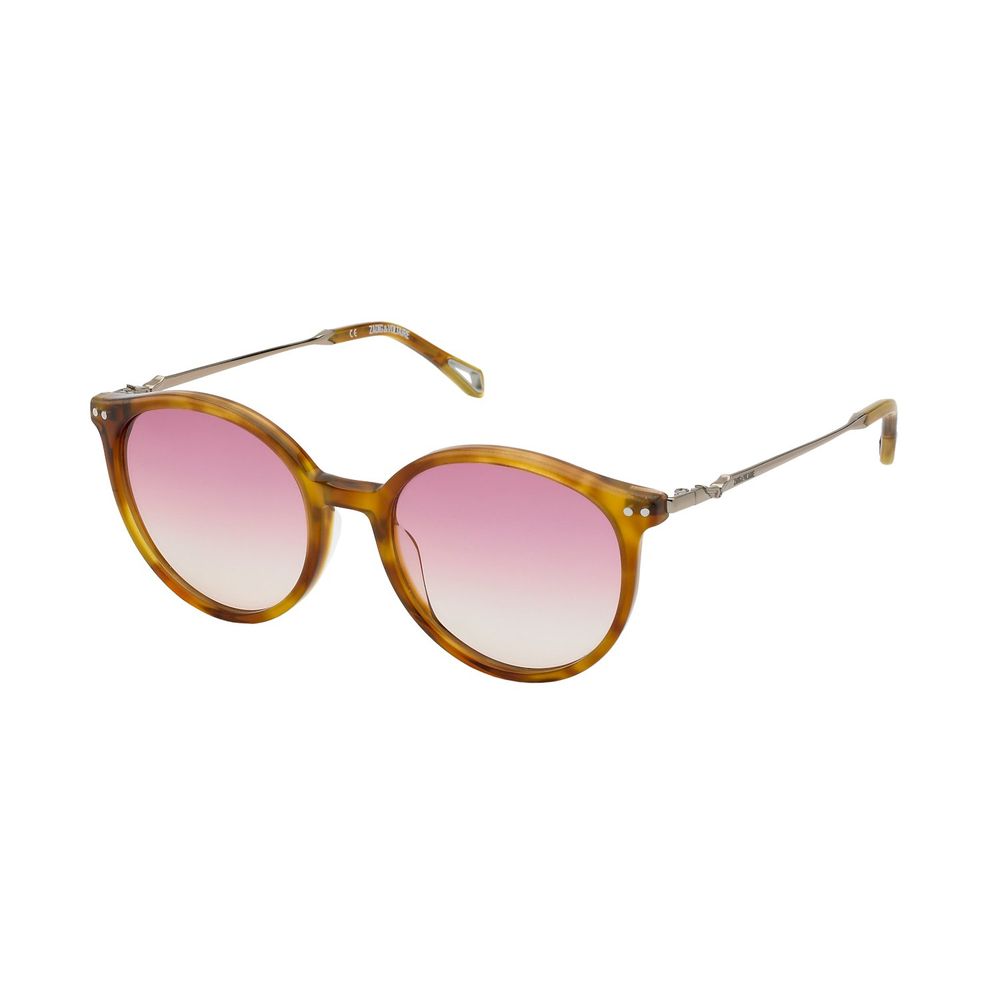 Zadig & Voltaire Brown Acetate Sunglasses Zadig & Voltaire Thistle