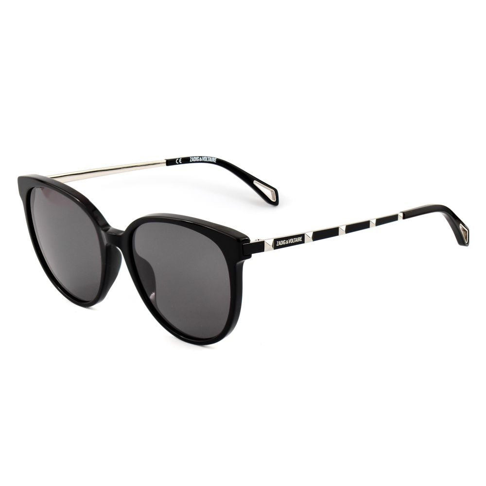 Zadig & Voltaire Black Acetate Sunglasses Zadig & Voltaire Dark Slate Gray