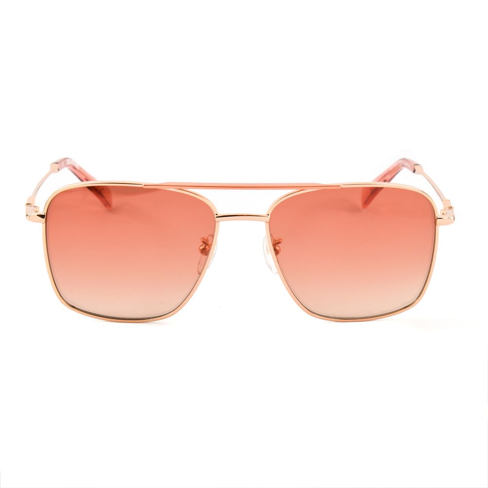 Zadig & Voltaire Multicolor Metal Sunglasses Zadig & Voltaire Dark Salmon