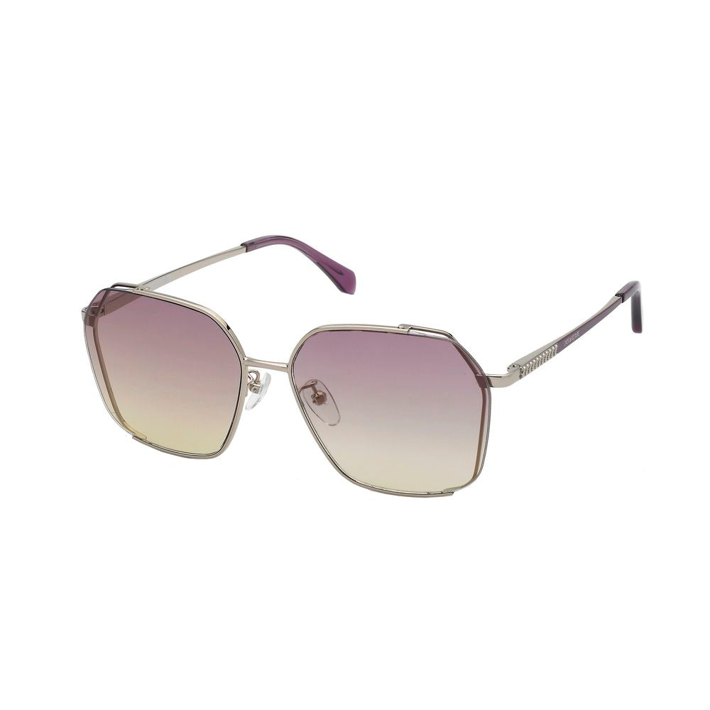 Zadig & Voltaire Gold Metal Sunglasses Zadig & Voltaire Dark Gray