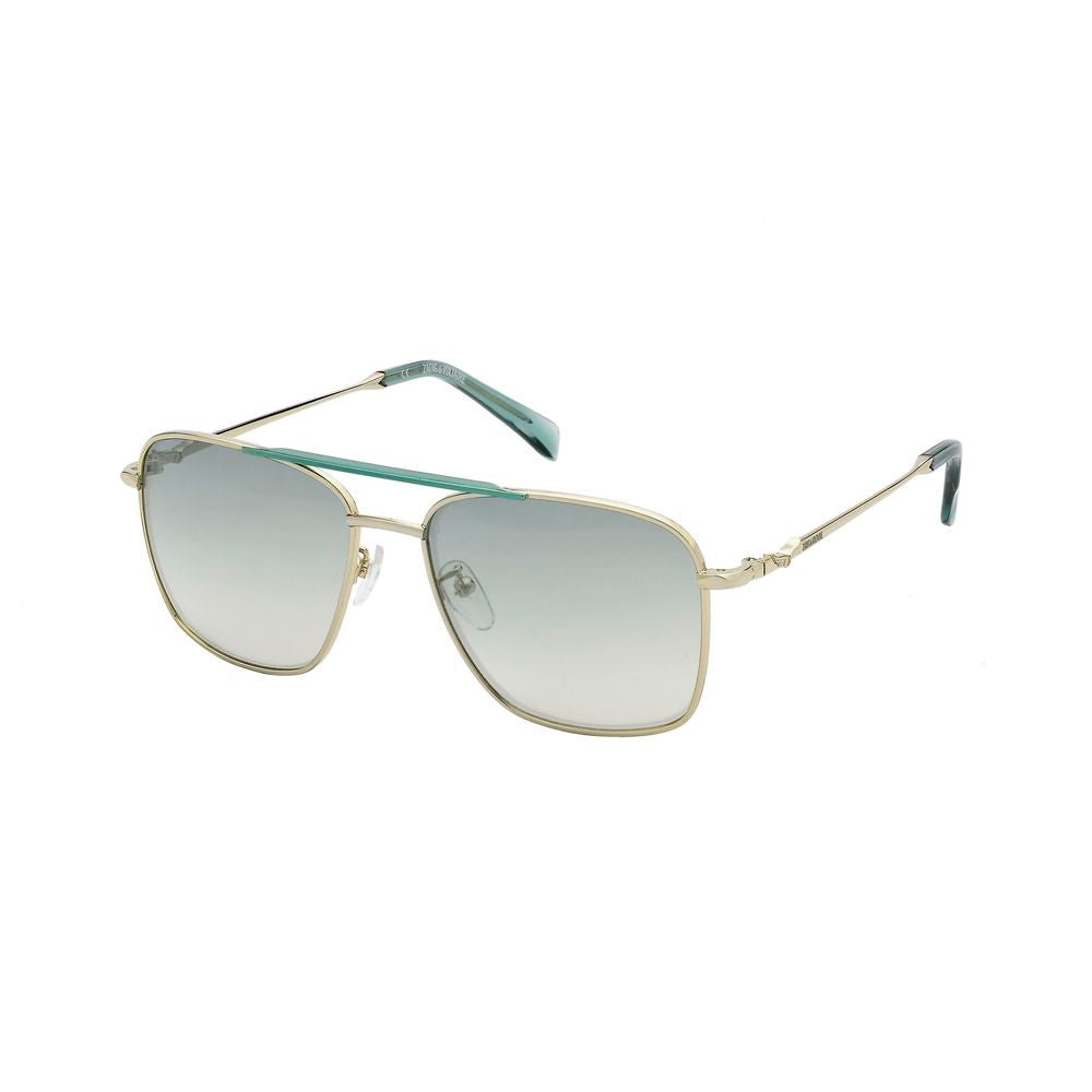 Zadig & Voltaire Gold Metal Sunglasses Zadig & Voltaire Gray