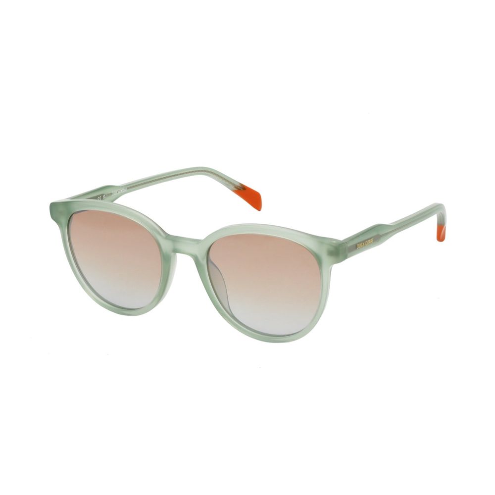 Zadig & Voltaire Green Acetate Sunglasses Zadig & Voltaire Gray