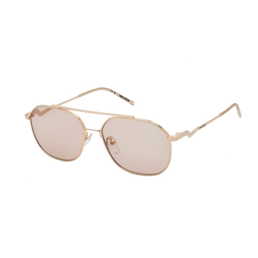 Zadig & Voltaire Gold Metal Sunglasses Zadig & Voltaire Light Gray
