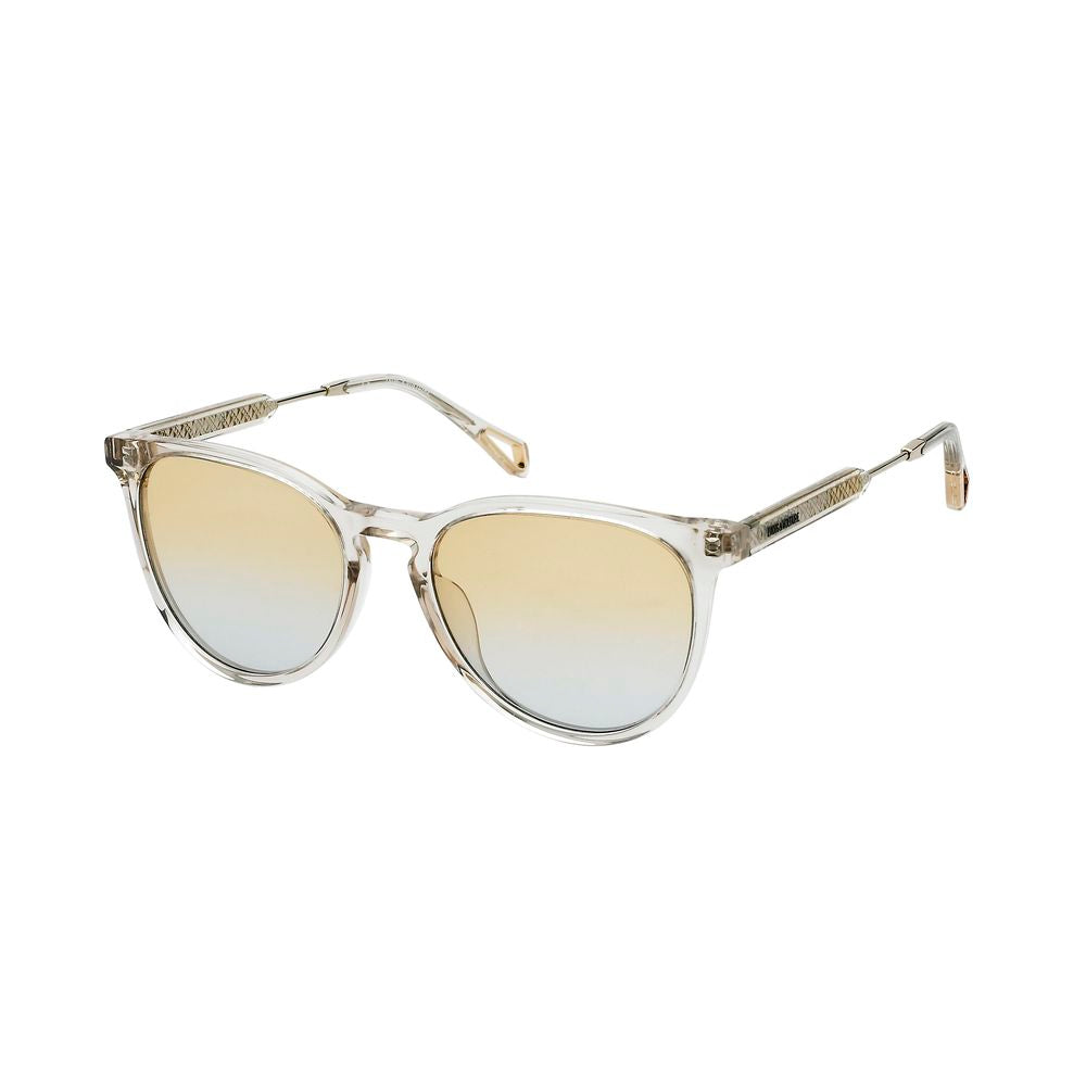 Zadig & Voltaire Beige Acetate Sunglasses Zadig & Voltaire Light Gray