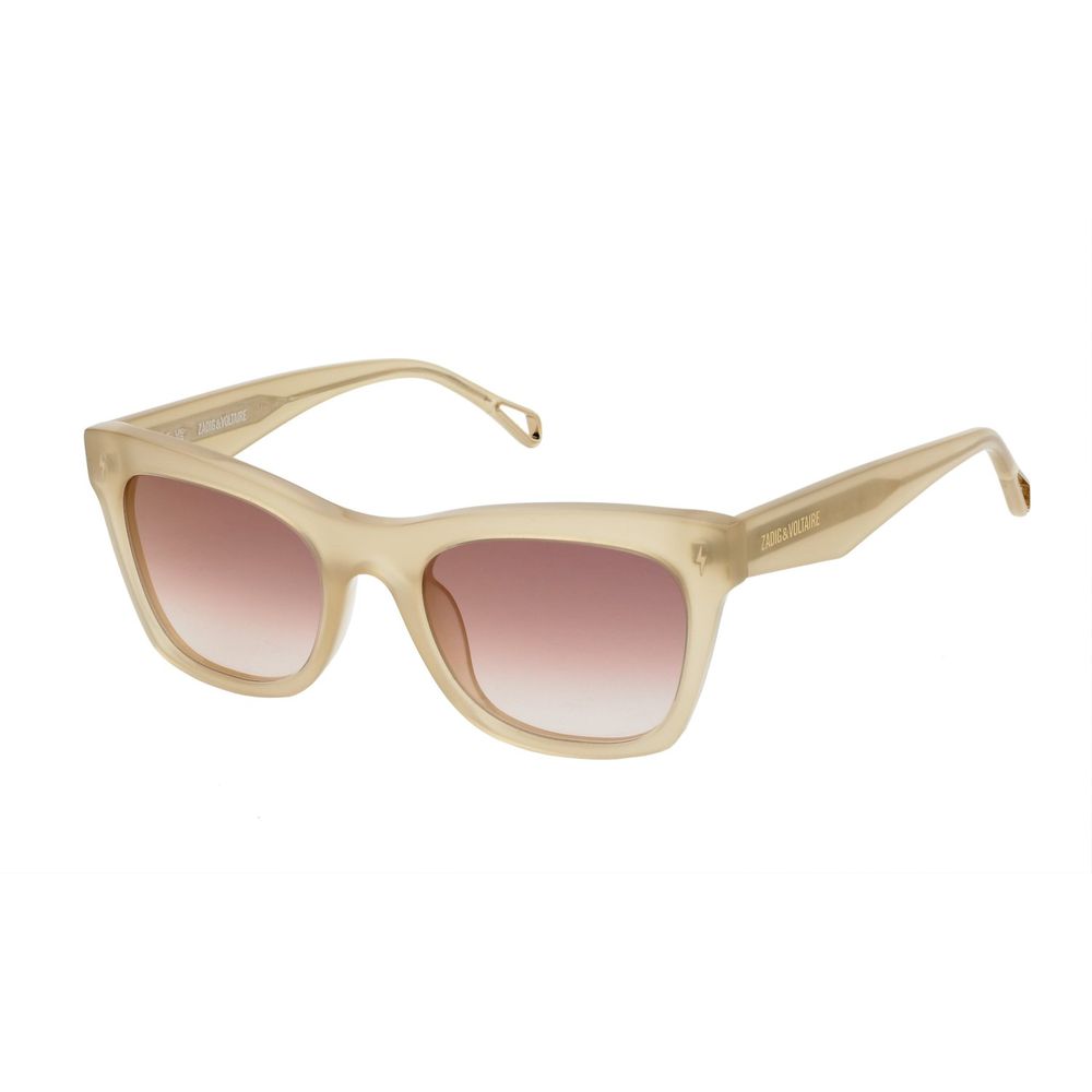 Zadig & Voltaire Brown Acetate Sunglasses Zadig & Voltaire Tan
