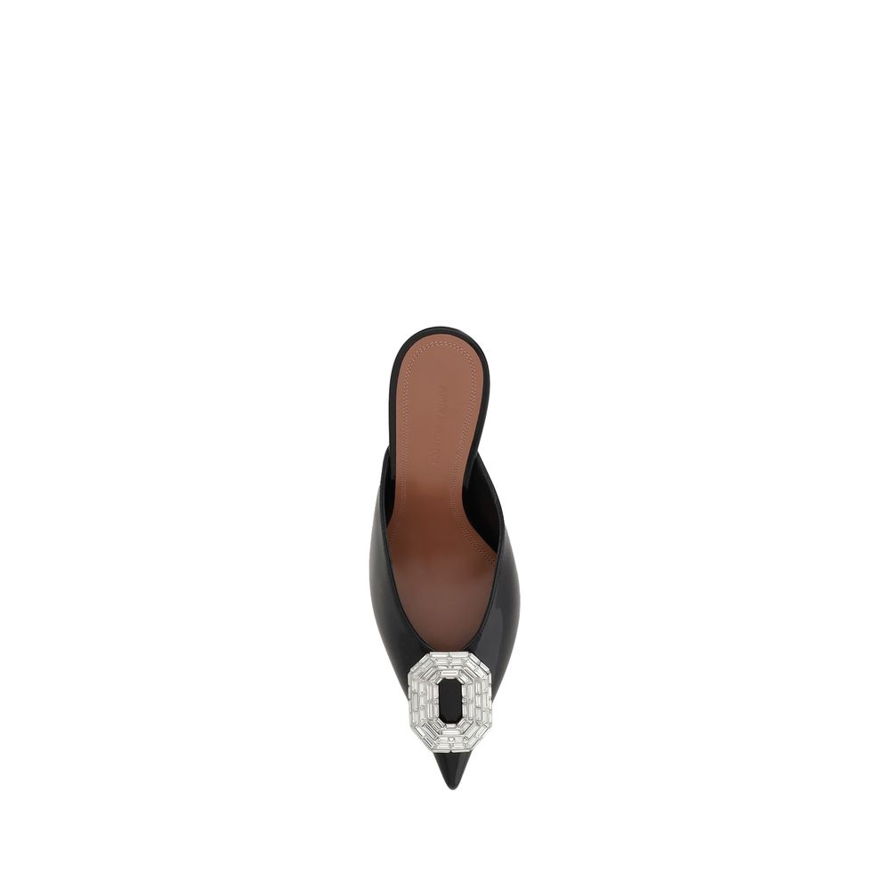 Amina Muaddi Camelia Pumps Amina Muaddi Dim Gray