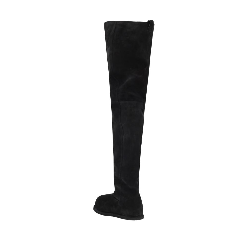 Amina Muaddi Heidi Boots Amina Muaddi Black