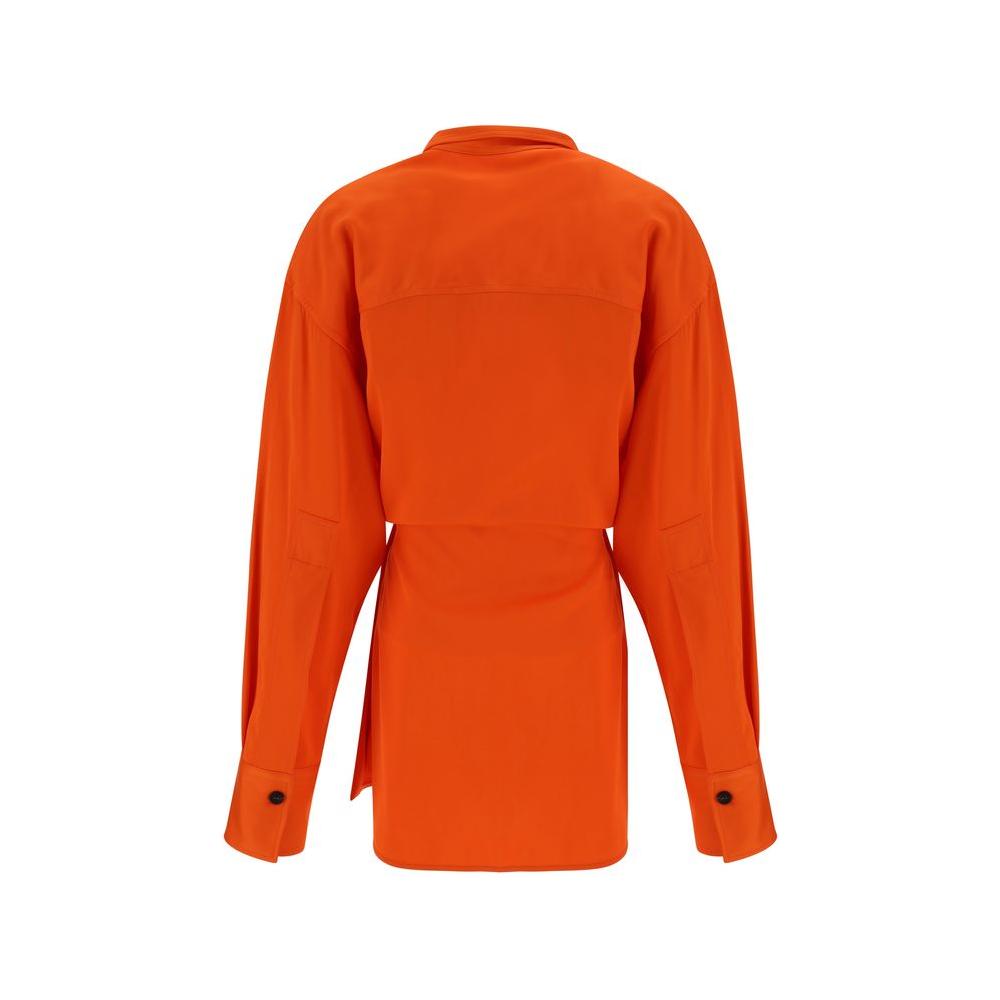 Ferragamo Shirt Ferragamo Orange Red