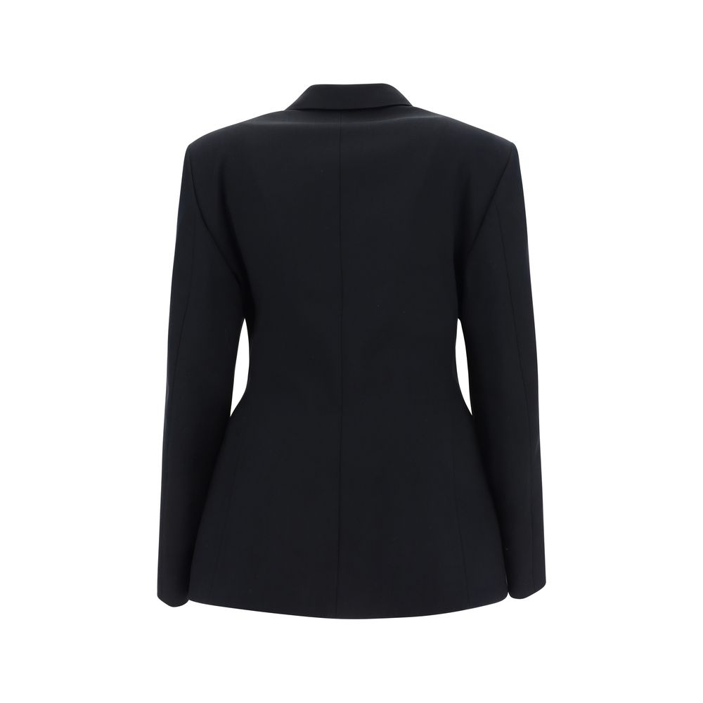 Balenciaga Hourglass Blazer Jacket Balenciaga Black