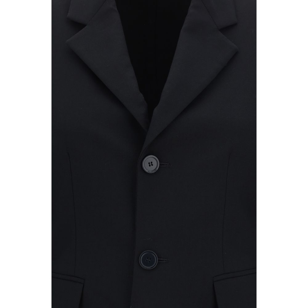 Balenciaga Hourglass Blazer Jacket Balenciaga Black