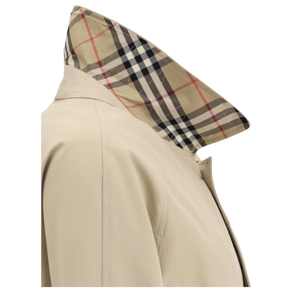 Burberry Breasted Coat Burberry Tan