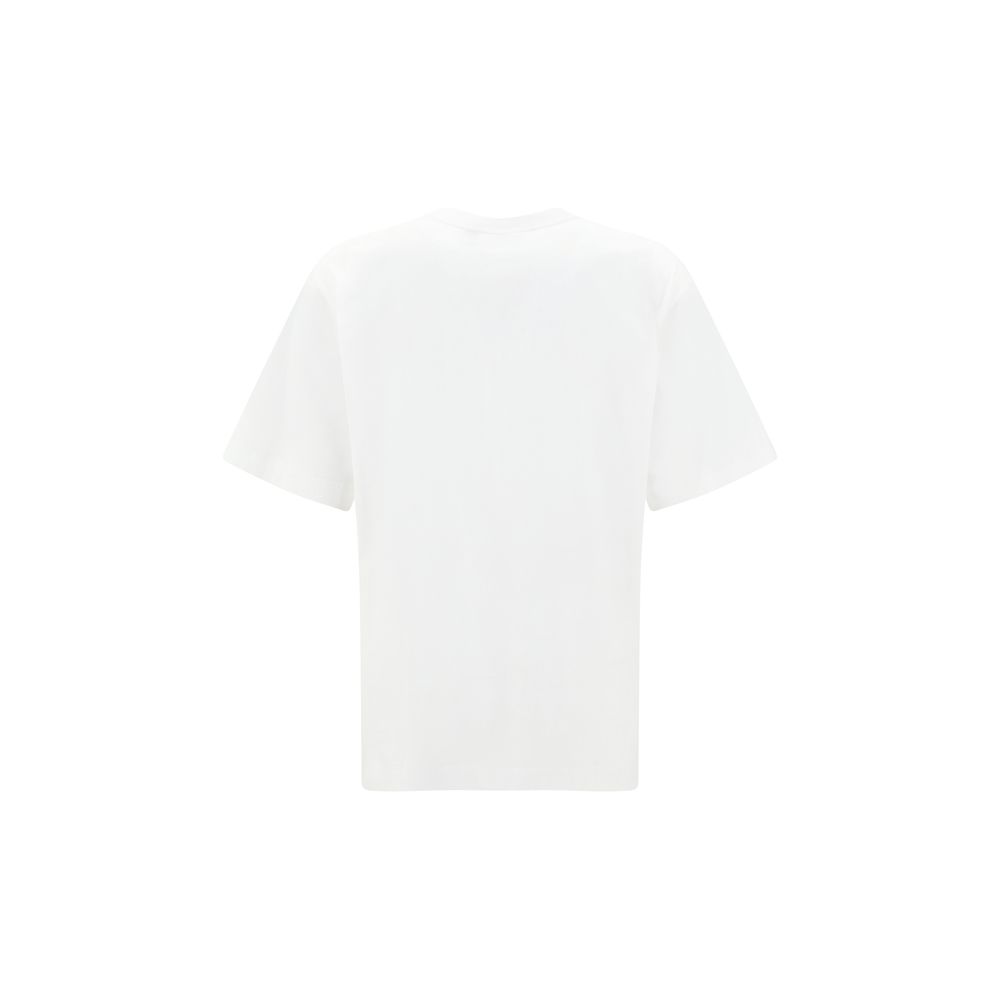 Dolce & Gabbana Logoed T-Shirt Dolce & Gabbana White Smoke