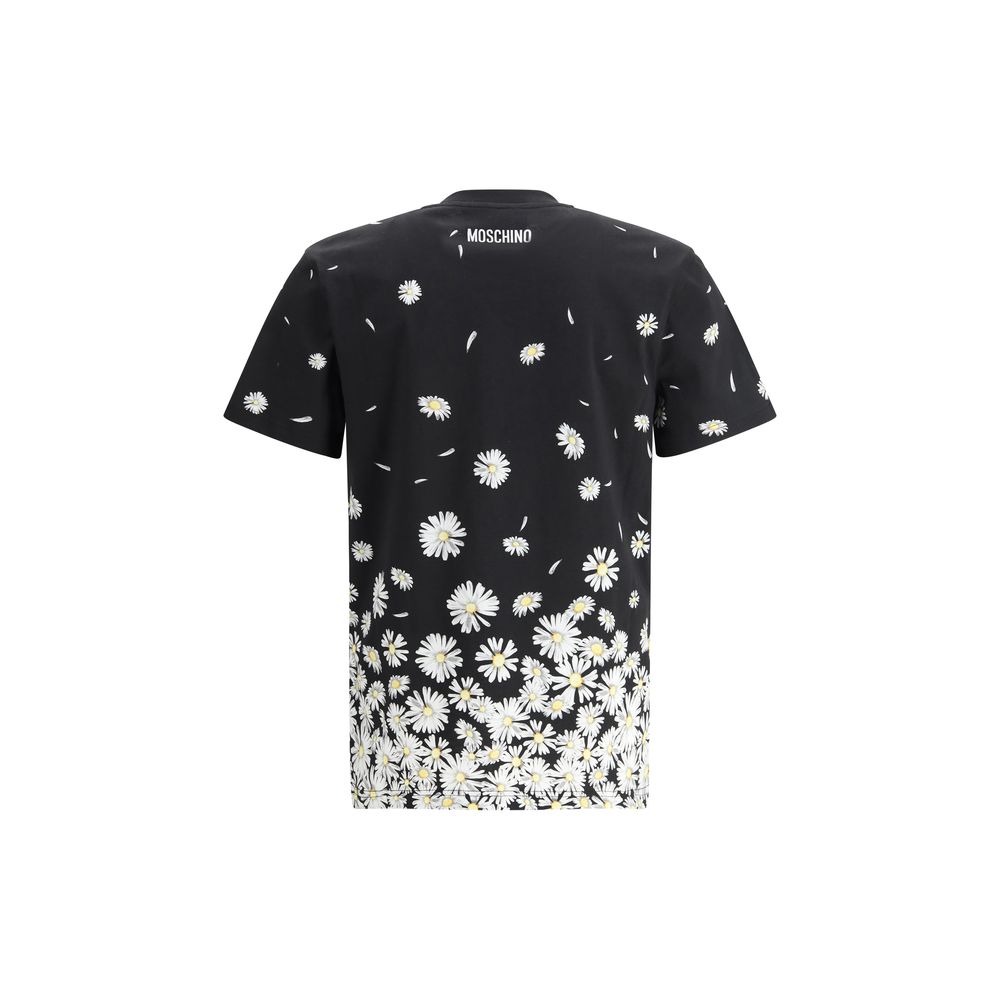 Moschino Daisies T-Shirt Moschino Dark Slate Gray
