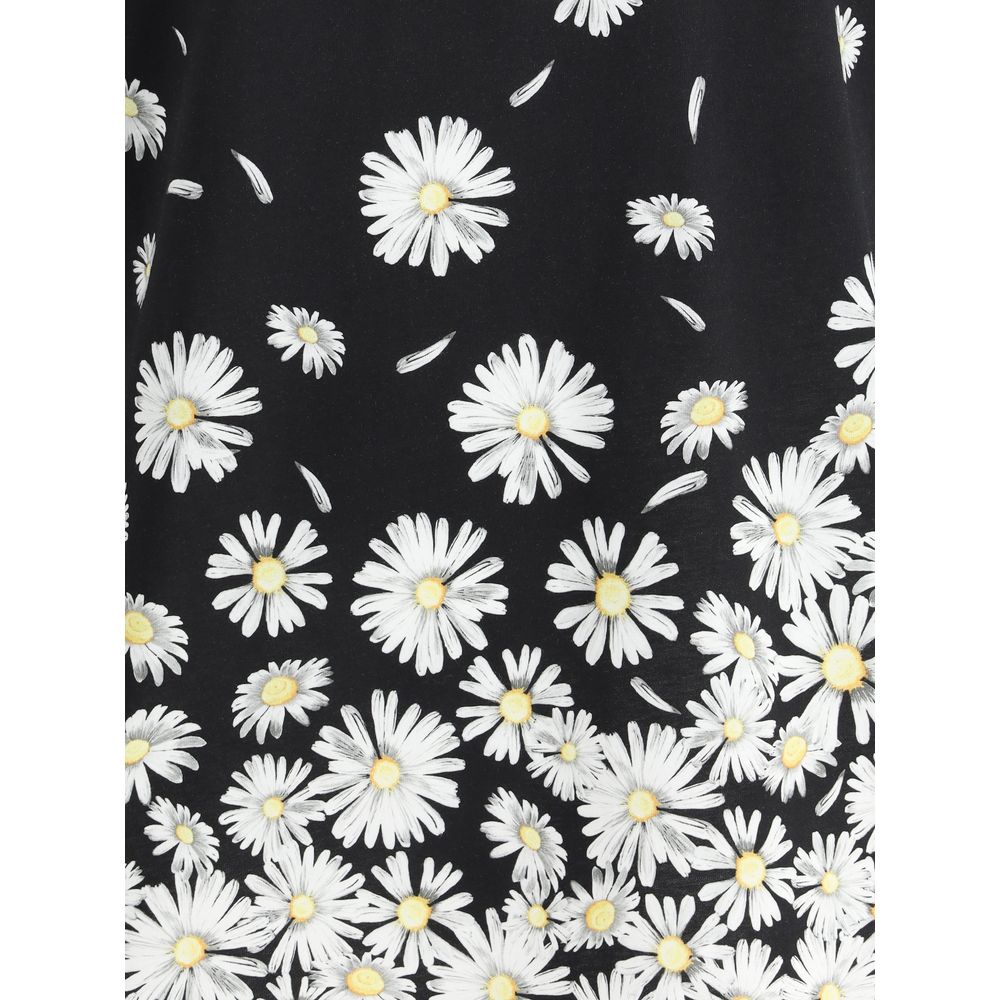 Moschino Daisies T-Shirt Moschino Dark Slate Gray