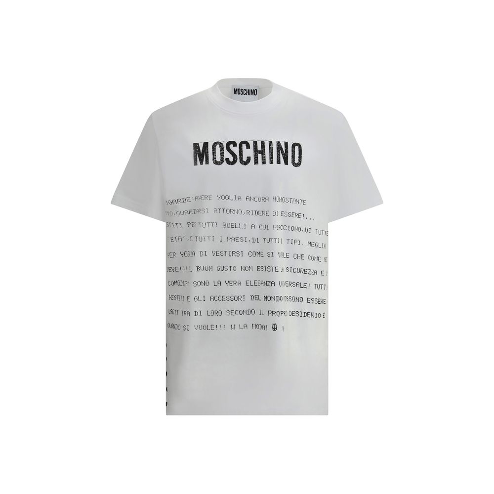 Moschino Logo T-Shirt Moschino Gray