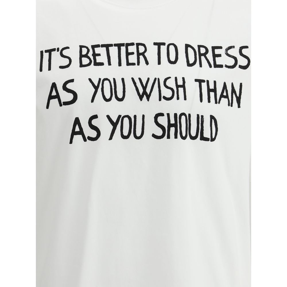 Moschino T-Shirt with text Moschino Lavender