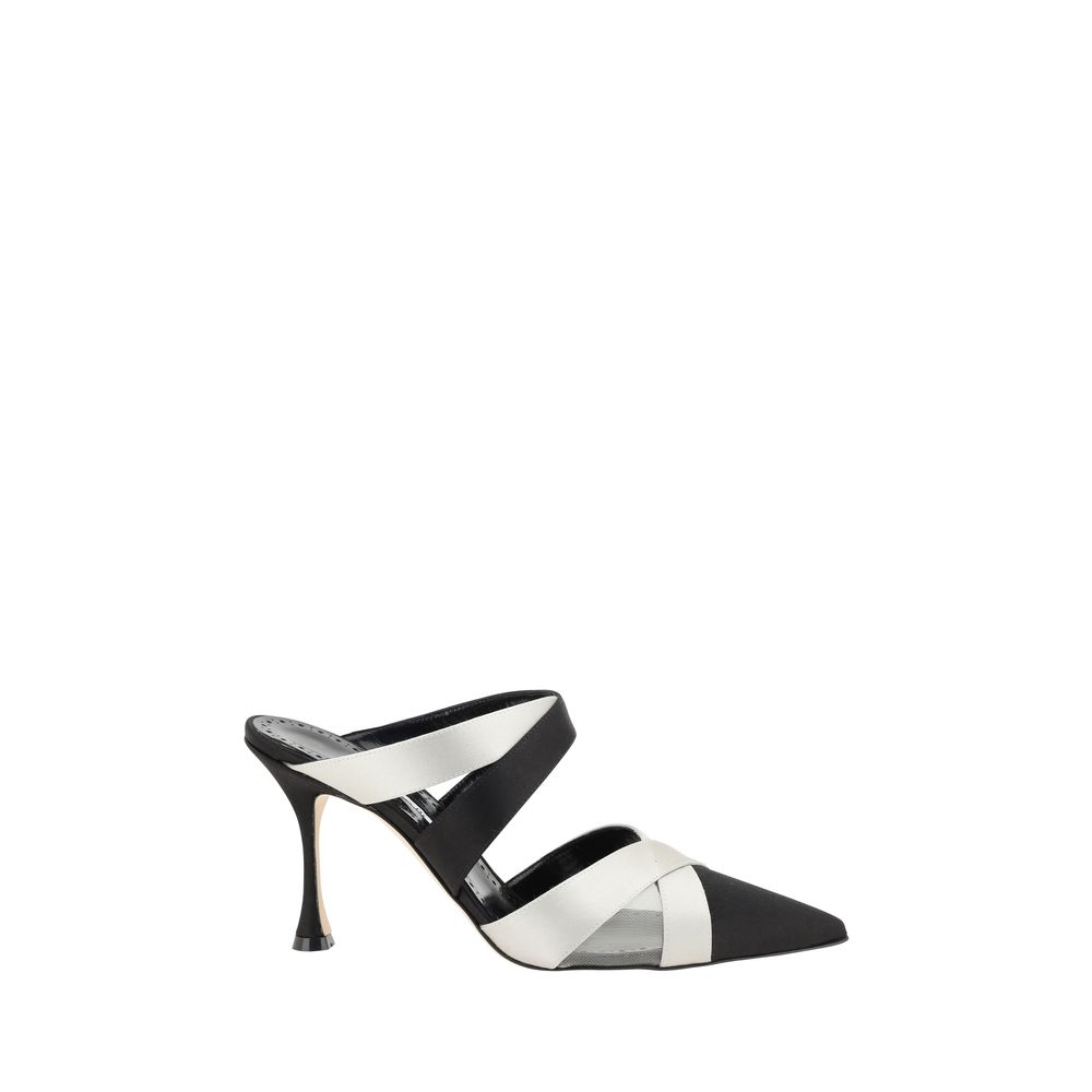 Manolo Blahnik Oyounak Pumps Manolo Blahnik Dark Slate Gray