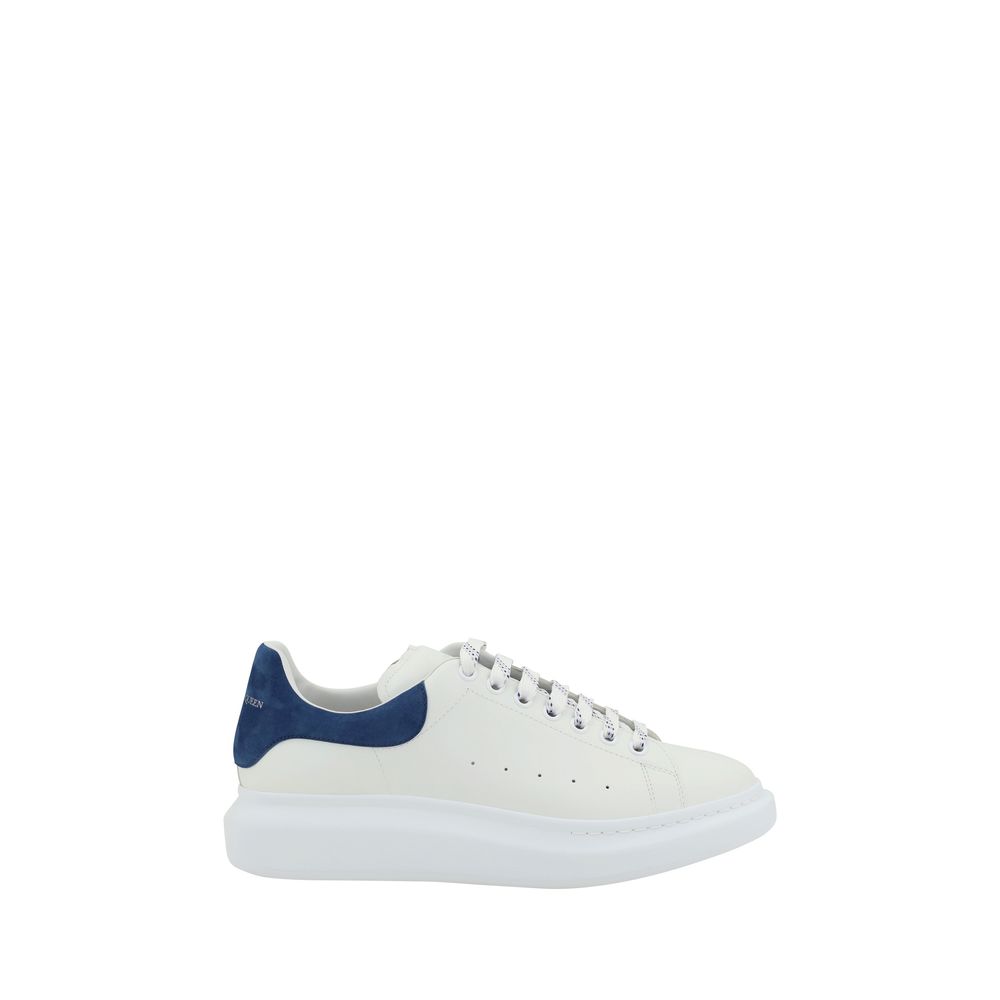 Alexander McQueen Leather Sneakers Alexander McQueen Light Gray