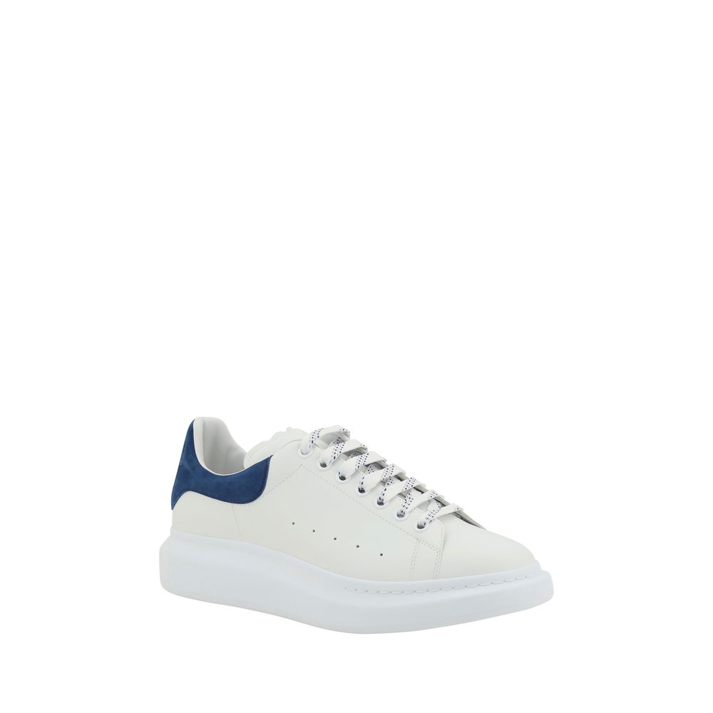 Alexander McQueen Leather Sneakers Alexander McQueen Light Gray