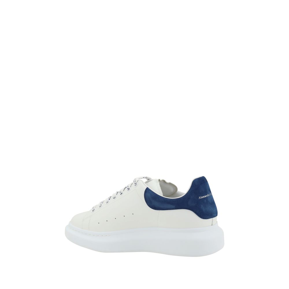 Alexander McQueen Leather Sneakers Alexander McQueen Light Gray