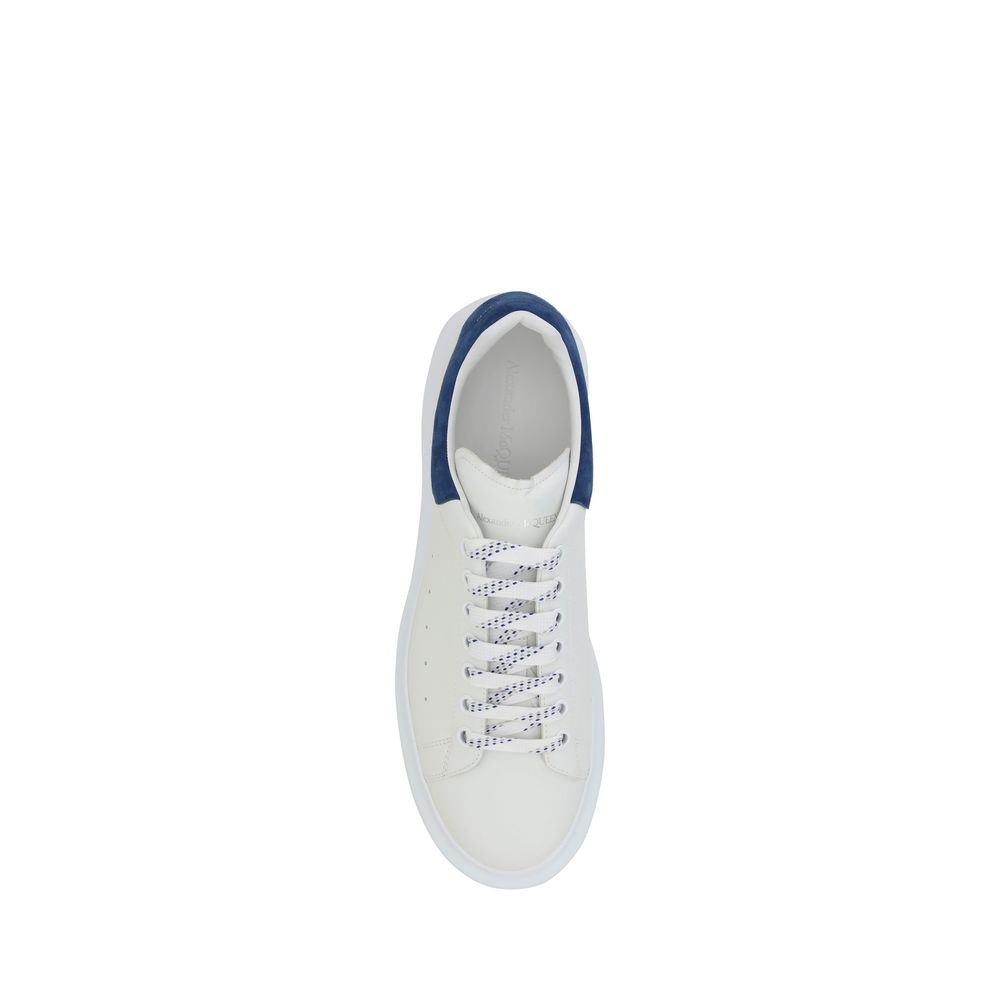 Alexander McQueen Leather Sneakers Alexander McQueen Light Gray