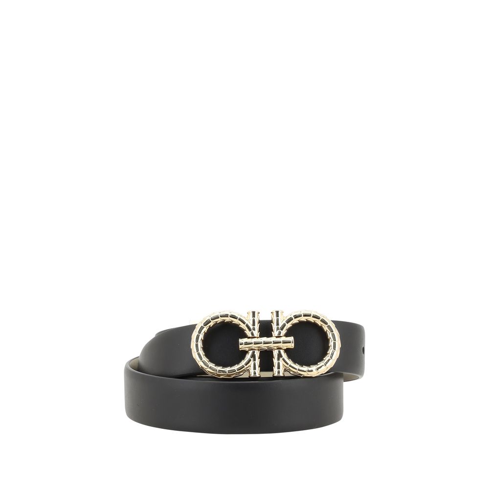 Ferragamo Gancini reversible Belt Ferragamo Dark Slate Gray
