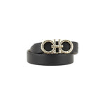 Ferragamo Ferragamo Gancini reversible Belt FE-780425001-85 CM / 34 INCHES 1728,72470364320,75 cm / 30 Inches,80 cm / 32 Inches,85 cm / 34 Inches,90 cm / 36 Inches,95 cm / 38 Inches,Accessories,Belts - Women - Accessories,Black,Ferragamo,New with tags,Wom