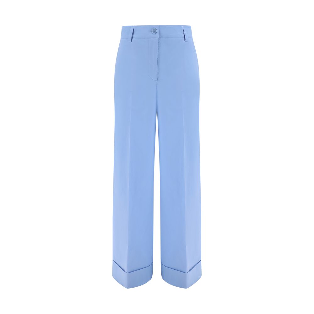P.A.R.O.S.H. Pants P.A.R.O.S.H. Light Steel Blue