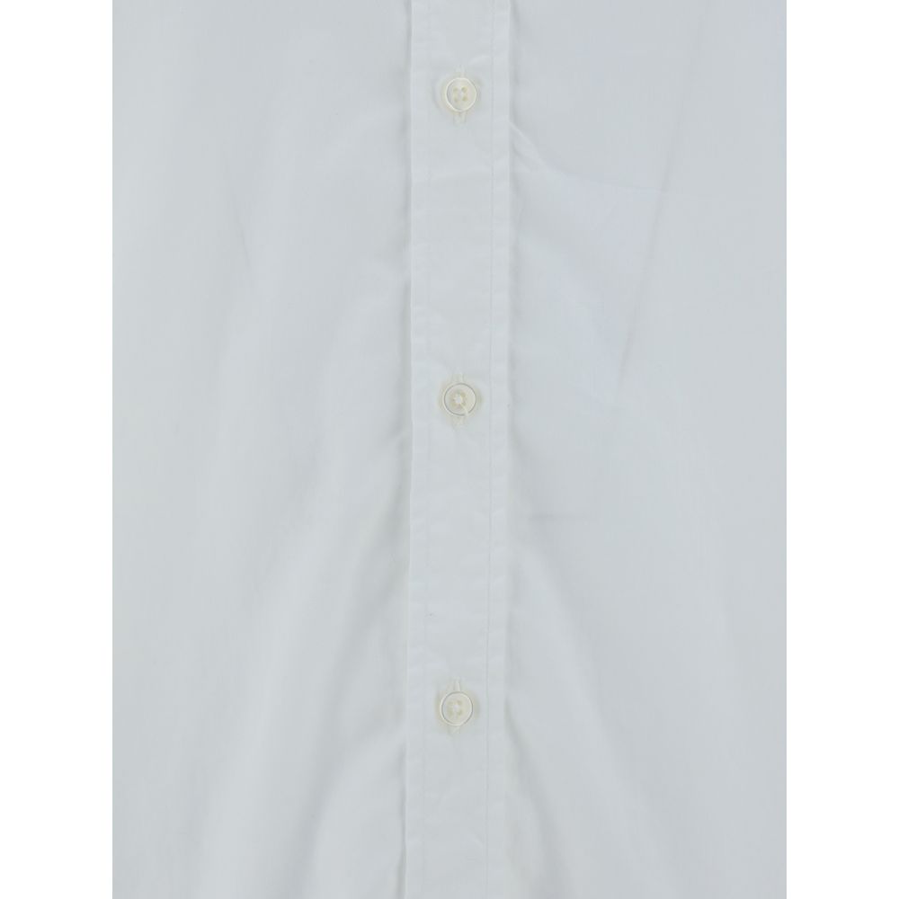Deperlu Popeline Shirt Deperlu Light Gray