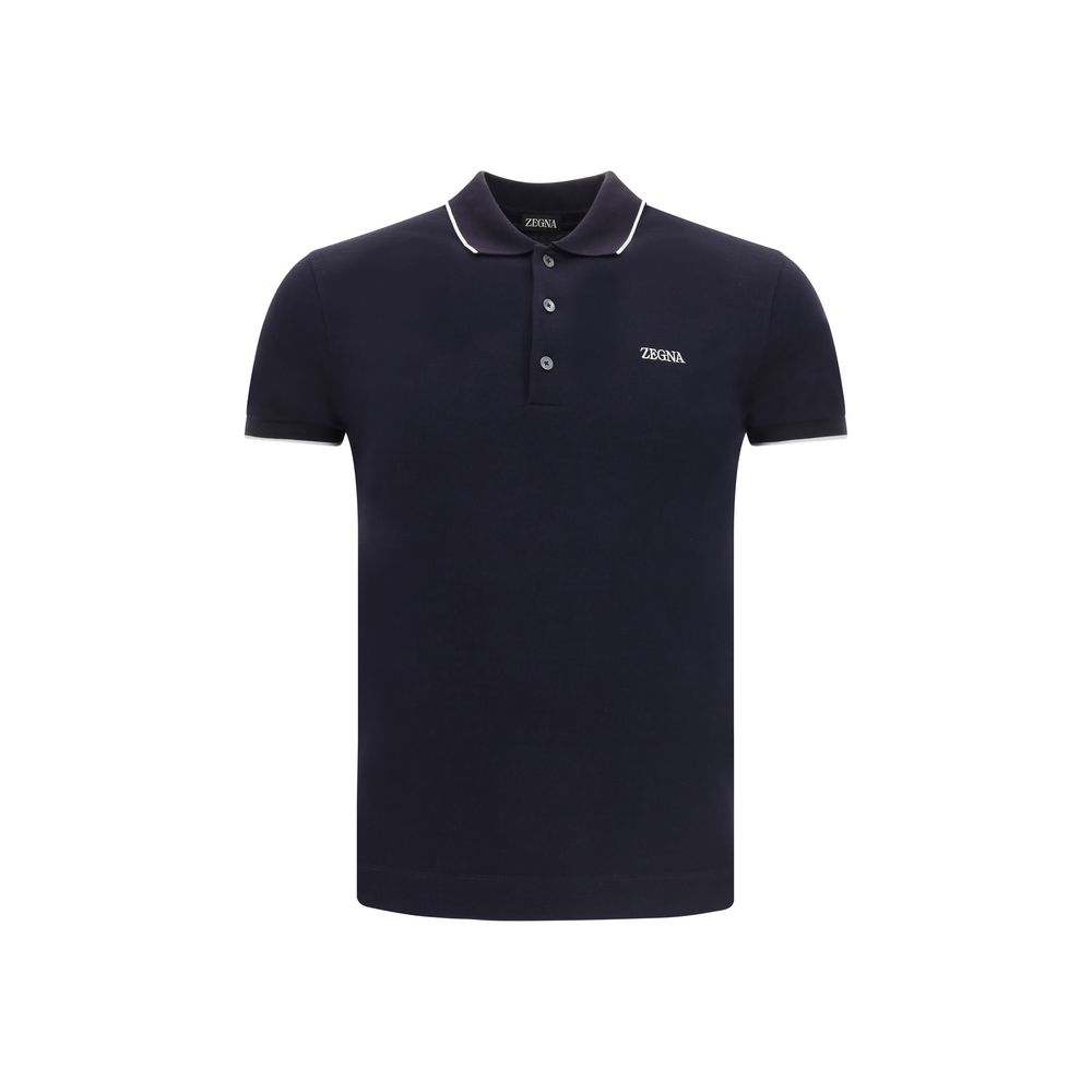ZEGNA Polo Shirt ZEGNA Dark Slate Gray