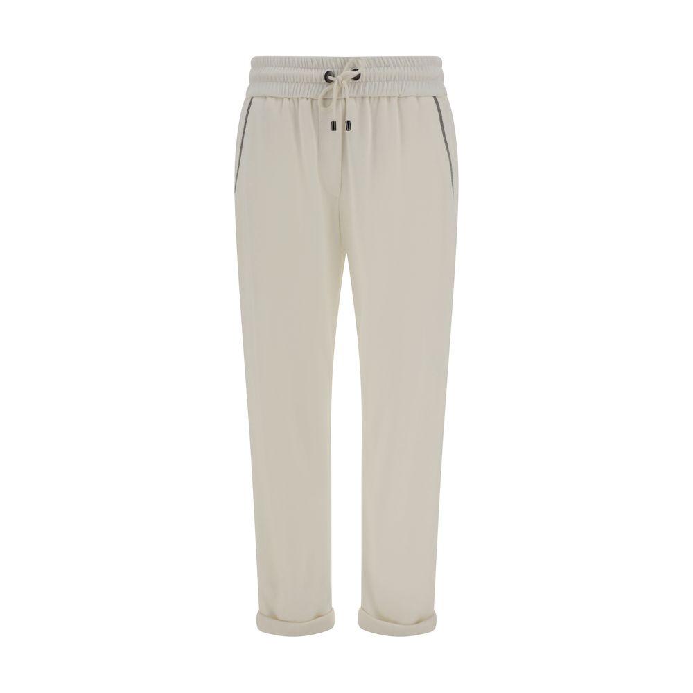 Brunello Cucinelli Pants with embellishments Brunello Cucinelli Gray