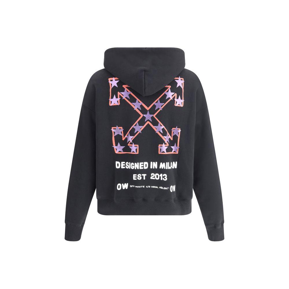 Off-White Star Arrow Skate Hoodie Off-White Dark Slate Gray