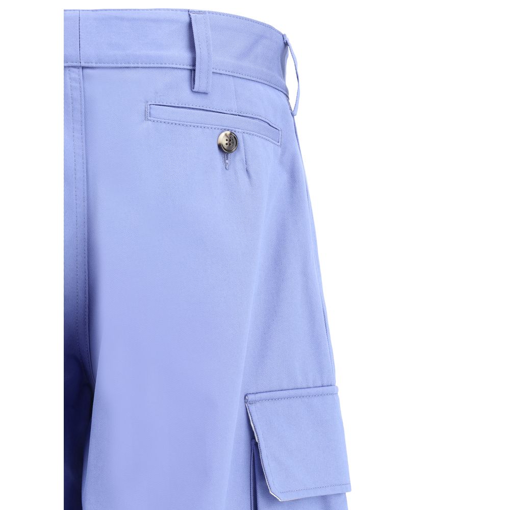 Marni Cargo Pants Marni Light Steel Blue