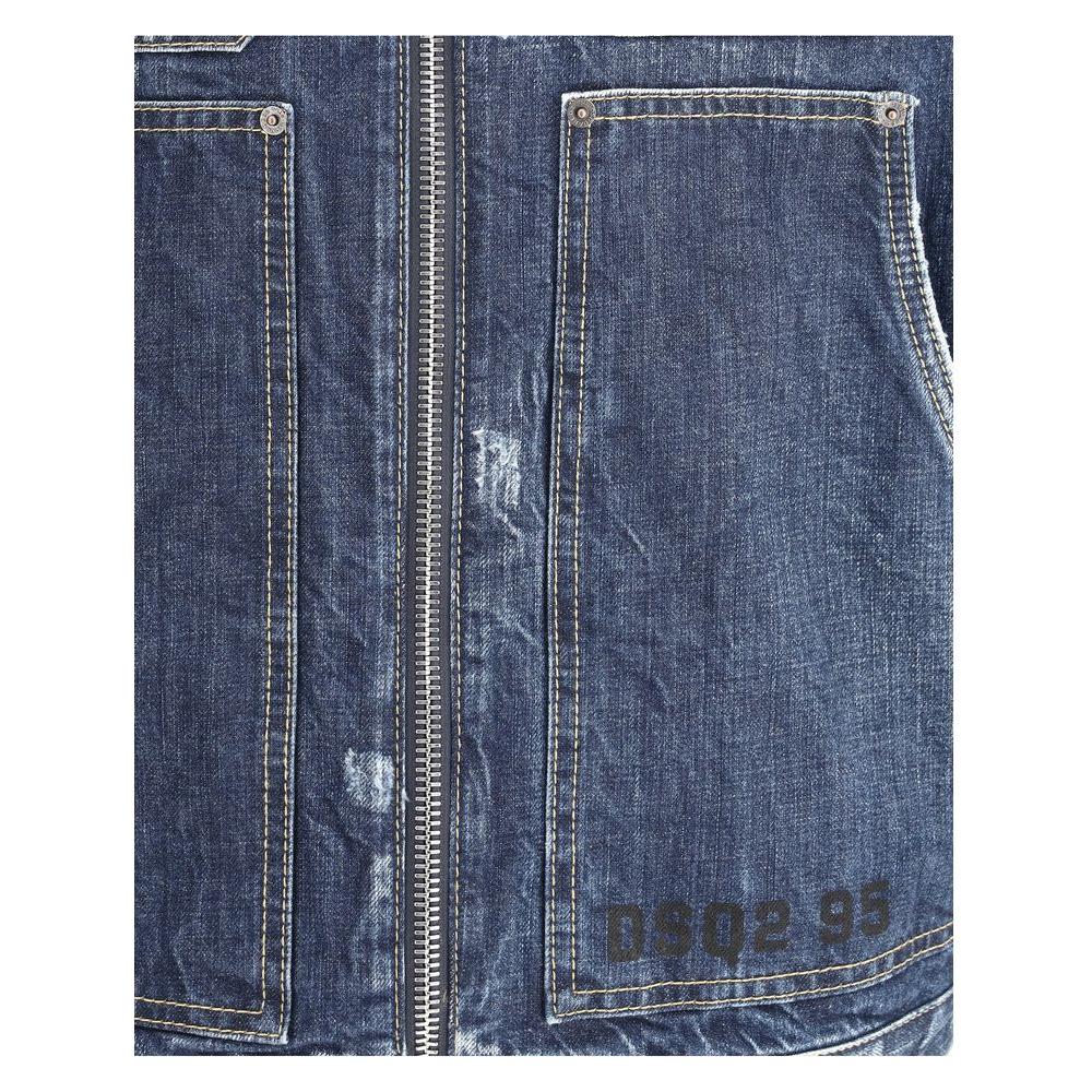 Dsquared² Carpenter Jean Jacket Dsquared² Dark Slate Gray
