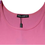 Dolce & Gabbana Dolce & Gabbana Pink Cotton Round Neck Sleeveless T-shirt TSH87325-54 1728,67345645728,Clothing,Dolce & Gabbana,IT54 | XL,Material: 100% Cotton,Men,Men - Clothing,New with tags,Pink,T-Shirts - Men - Clothing