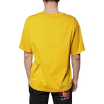 Dolce & Gabbana Dolce & Gabbana Yellow Cotton V-neck Short Sleeves T-shirt TSH87336-54 1728,67345645728,Clothing,Dolce & Gabbana,IT54 | XL,Material: 100% Cotton,Men,Men - Clothing,New with tags,T-Shirts - Men - Clothing,Yellow