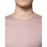 Dolce & Gabbana Dolce & Gabbana Brown Cotton Short Sleeves Round Neck T-shirt TSH87337-50 1728,67345645728,Brown,Clothing,Dolce & Gabbana,IT50 | L,Material: 100% Cotton,Men,Men - Clothing,New with tags,T-Shirts - Men - Clothing