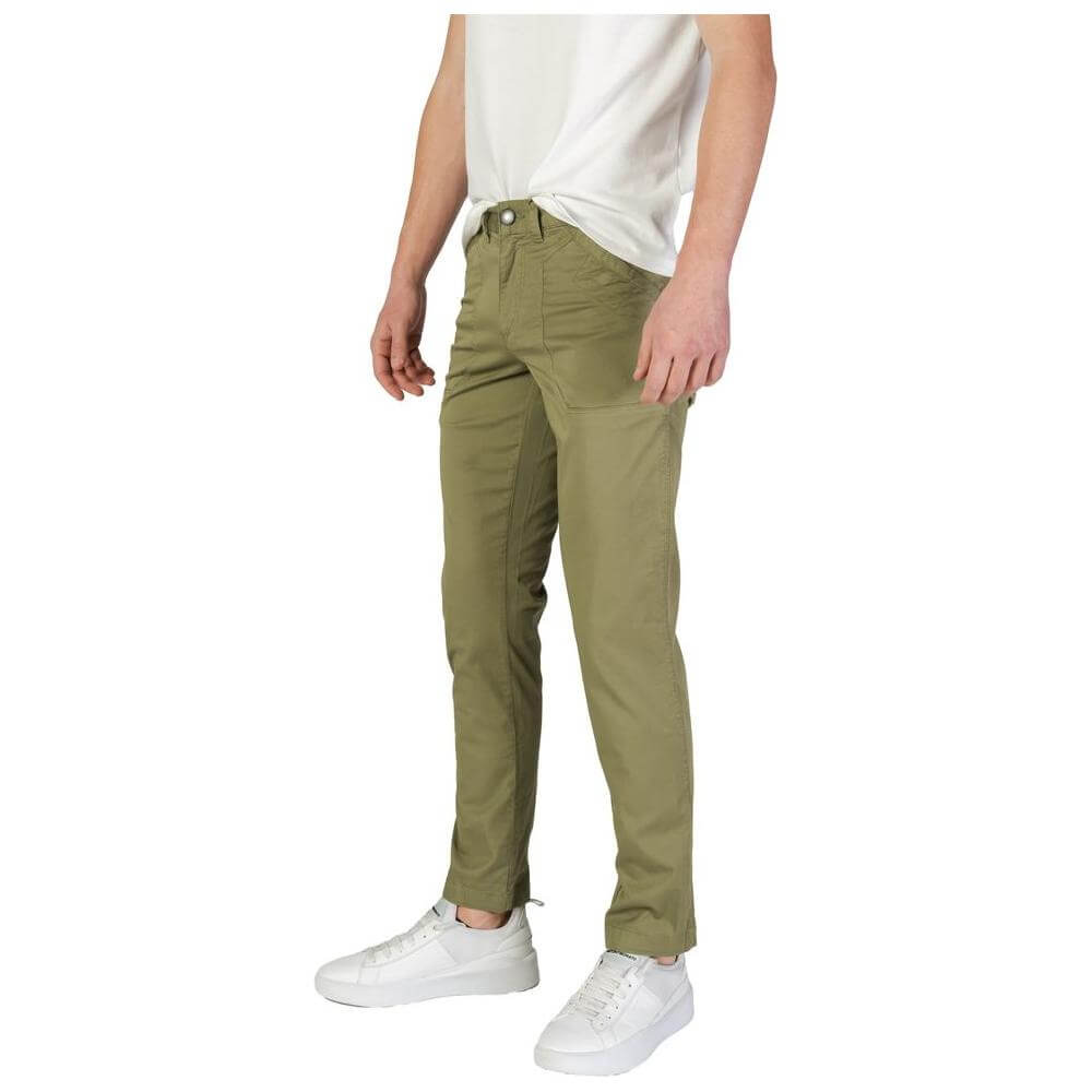 Refrigiwear Green Cotton Jeans & Pant