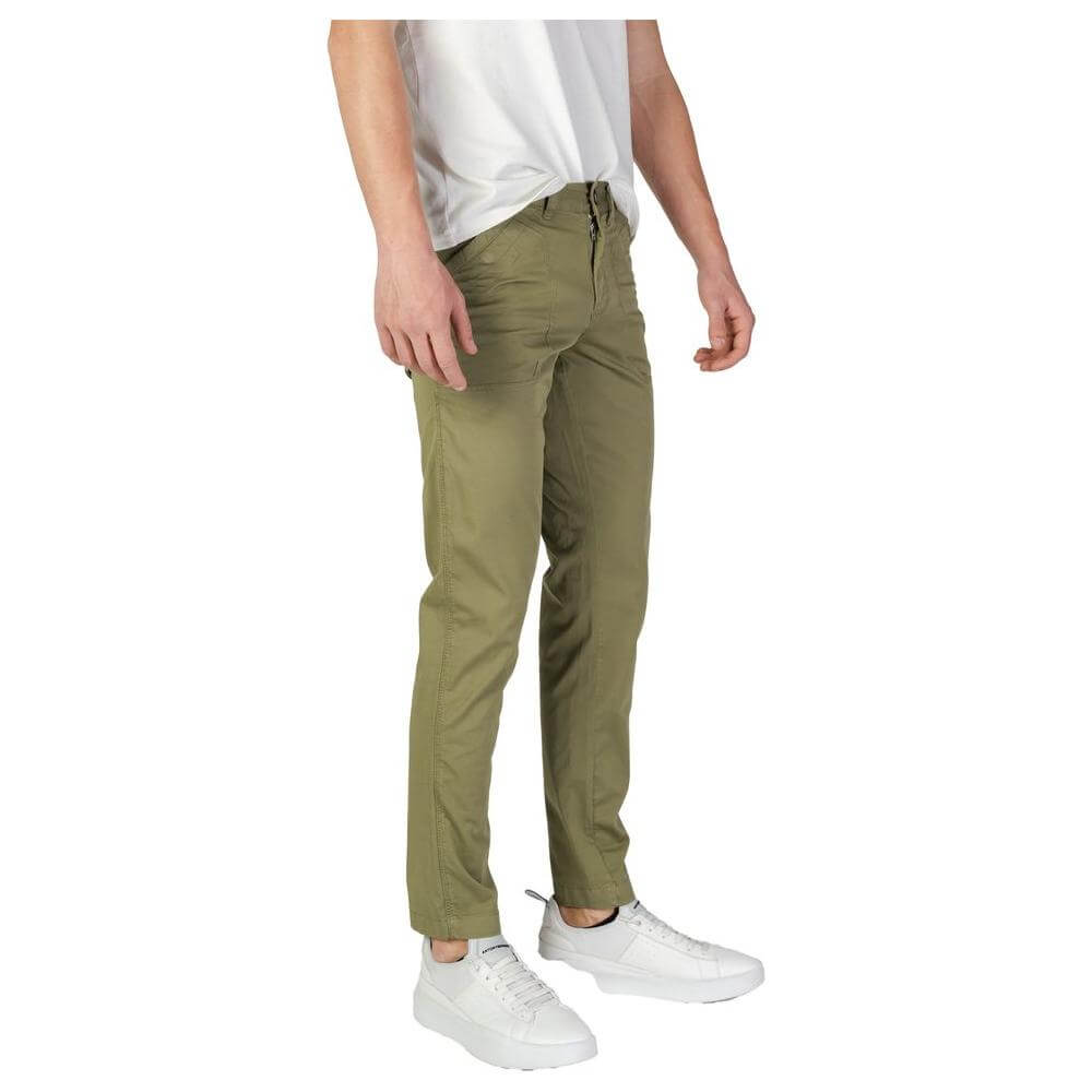 Refrigiwear Green Cotton Jeans & Pant