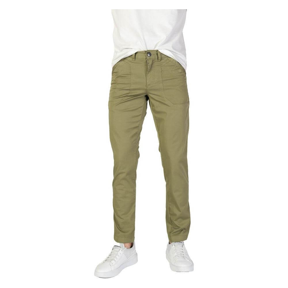 Refrigiwear Green Cotton Jeans & Pant