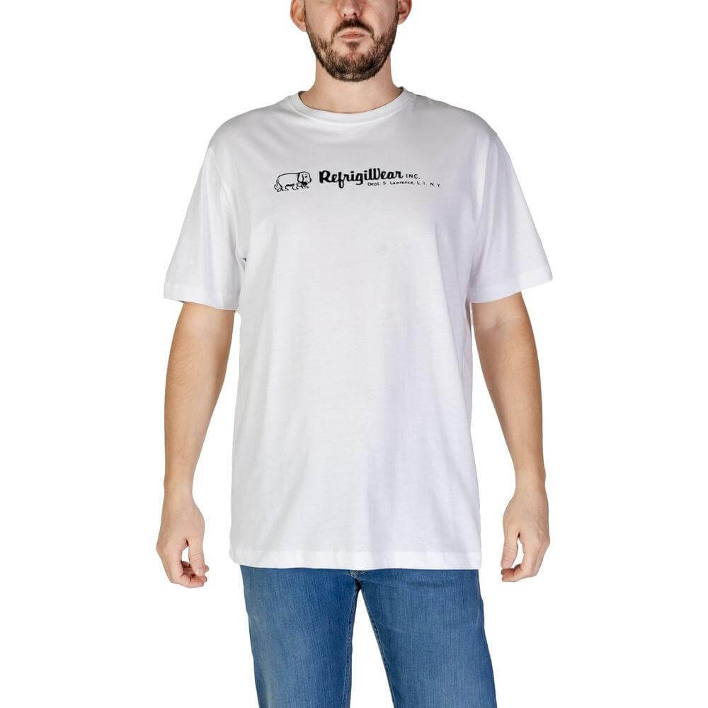 Refrigiwear White Cotton T-Shirt