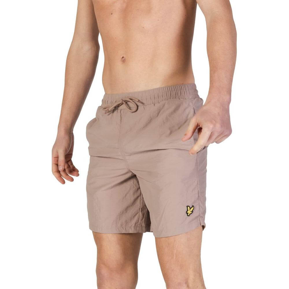 Lyle & Scott Gray Nylon Swimwear