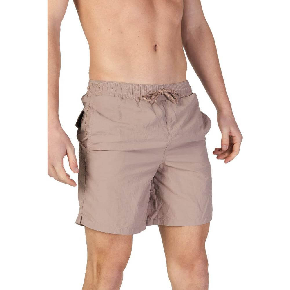 Lyle & Scott Gray Nylon Swimwear