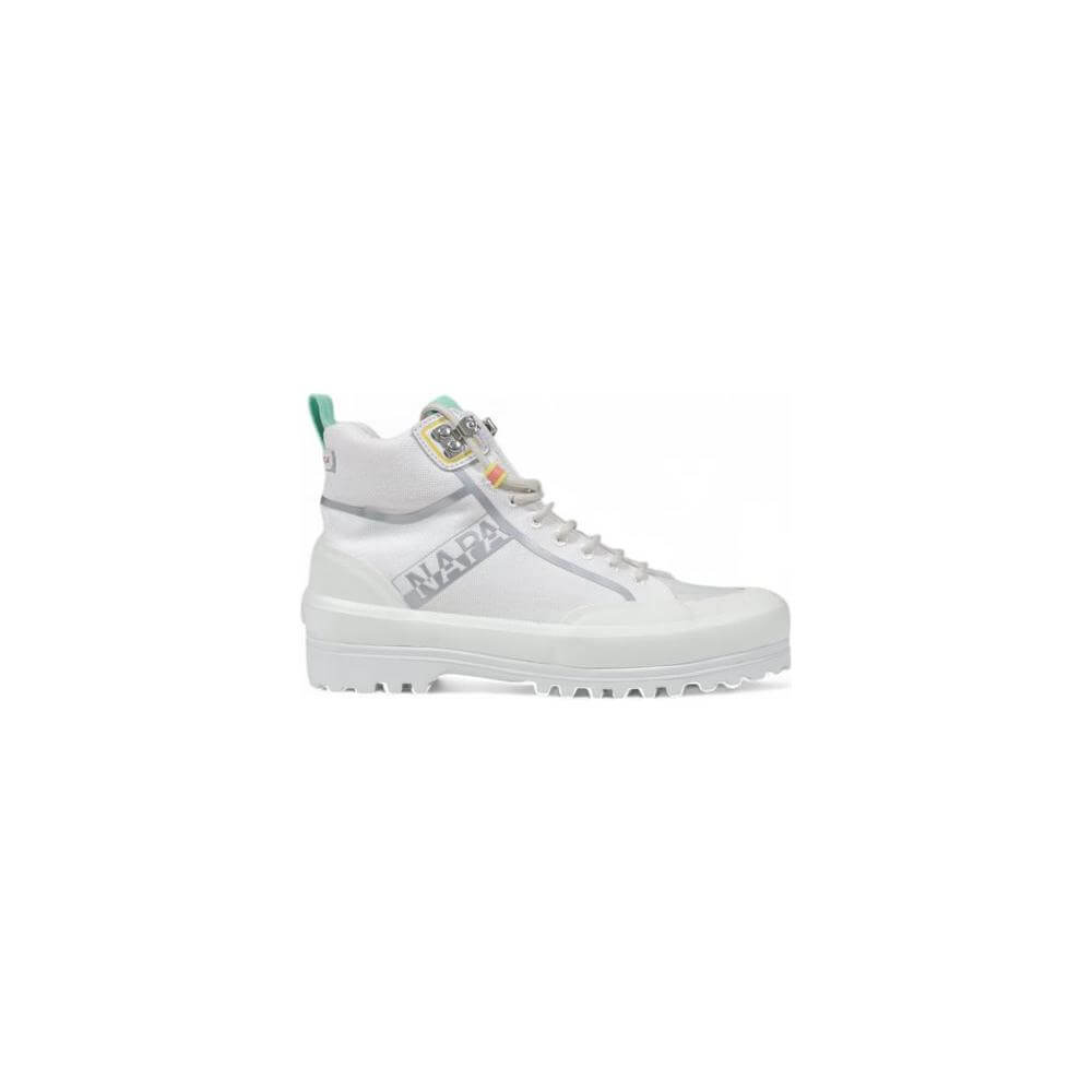 Superga White Fabric Sneaker