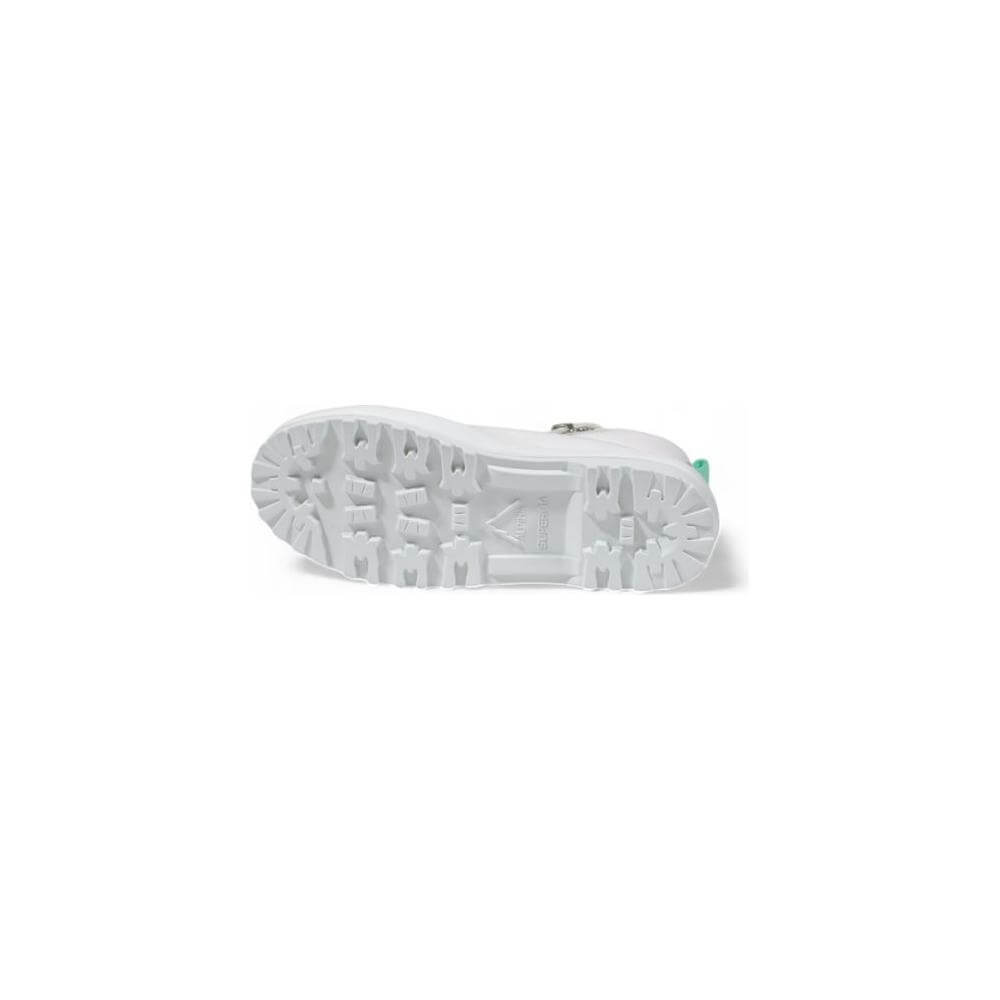 Superga White Fabric Sneaker